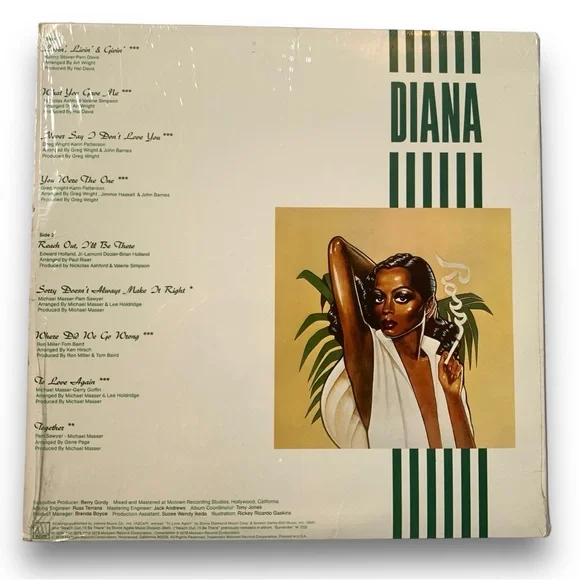 v i n t a g e :: Diana Ross Original Vinyl Record LP ROSS 1978 - Picture 2 of 12